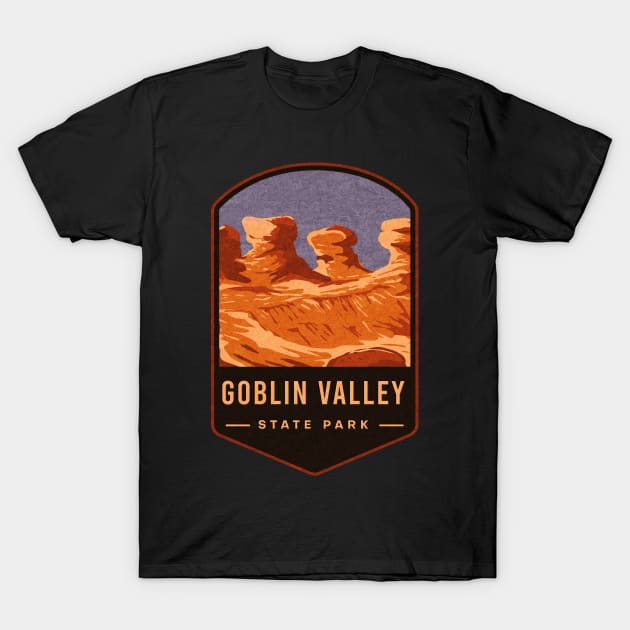 Goblin Valley State Park T-Shirt by JordanHolmes